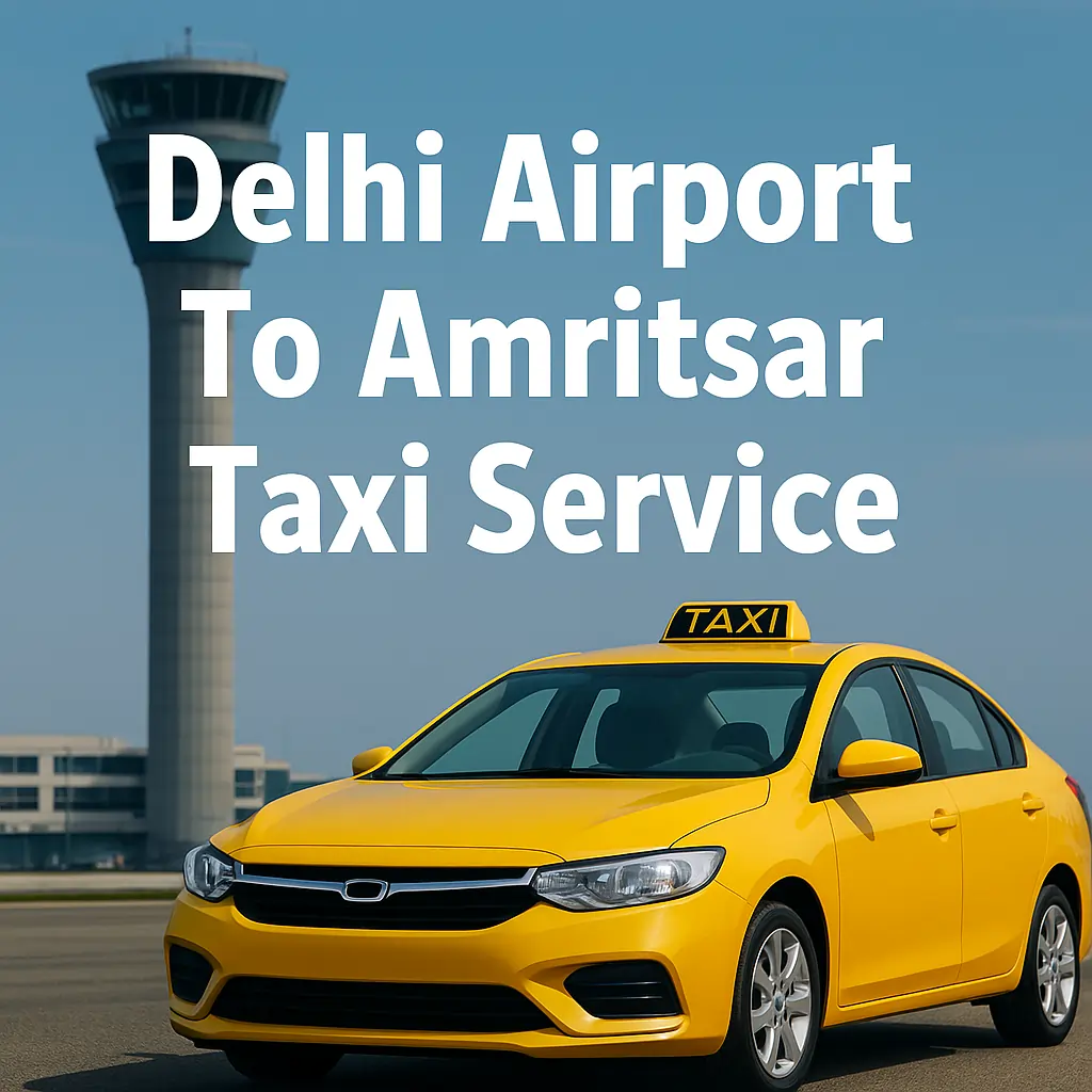 Delhi Airport to Amritsar Taxi Service